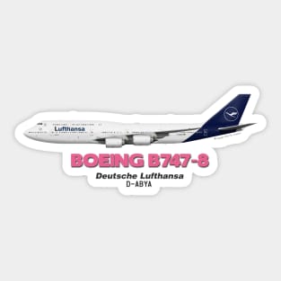 Boeing B747-8 - Deutsche Lufthansa Sticker